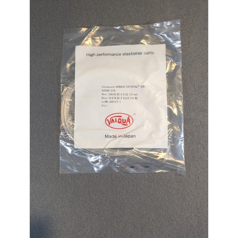NEW VALQUA ARMOR CRYSTAL E60 AS568 378 O RINGS‎ SEALS FREE SHIPPING